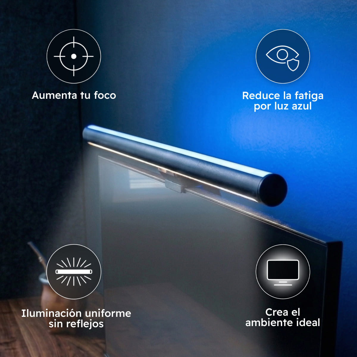 Striva Light Bar – Barra de Luz LED para Monitor con Dimmer